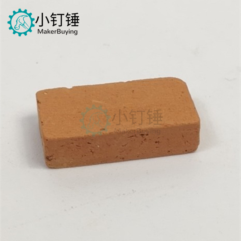 金砖块模型仿古微景观1\16迷你红砖头手工DIY园艺沙盘建筑1块