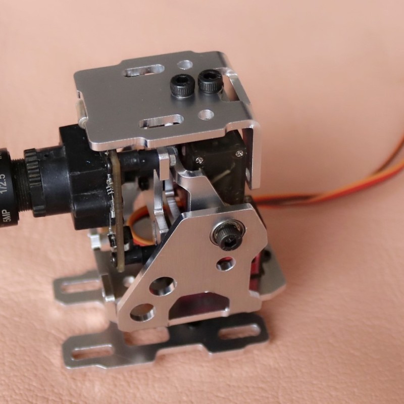 SNAM9 铝合金云台4带2个mg90s舵机