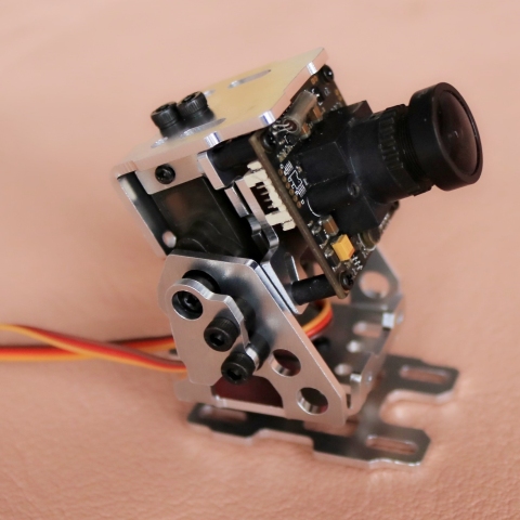 SNAM9 铝合金云台4带2个mg90s舵机