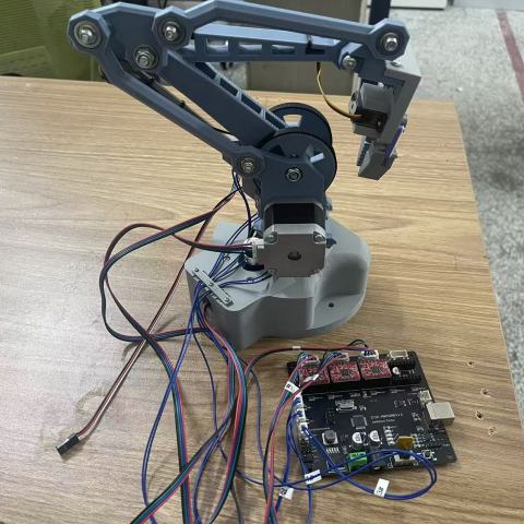 3D打印步进电机4轴皮带轮高精度机械臂自动化 DIY开源兼容arduino 套装